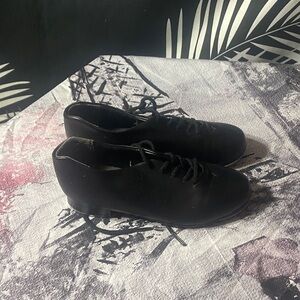 Capezio Black Tap Shoes – Size 13M Youth – Tele Tone Toe & Heel Taps